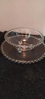 1970's Imperial Candlewick glazen fruittest, uitlekbord, Ophalen of Verzenden