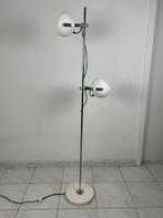 Vintage eye ball vloerlamp wit space age, Ophalen, Gebruikt, 150 tot 200 cm, Space age