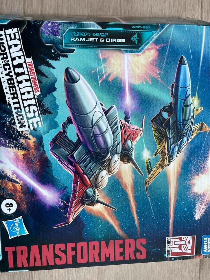 Transformers Earthrise Ramjet & Dirge - Nieuw!, Verzamelen, Transformers, Nieuw, Overige generaties, Decepticons, Ophalen of Verzenden