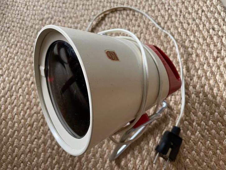 Rugklachten hernia rode warmte lamp Philips vintage retro, Sport en Fitness, Gezondheidsproducten en Wellness, Zo goed als nieuw