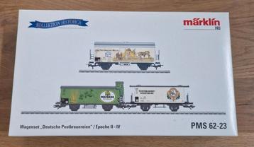 Märklin PMS 62-23 Wagons Deutsche Postbrauereien beschikbaar voor biedingen
