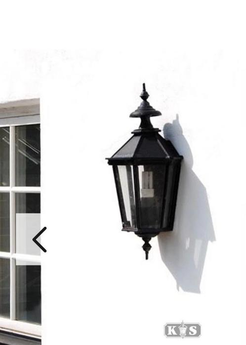 Groene halve muurlamp KS Verlichting (Oxford 10 z) -/- 50%, Tuin en Terras, Buitenverlichting, Nieuw, Wandlamp, Aluminium, Minder dan 50 watt
