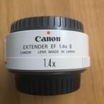 Canon 1.4x extender EF II, Audio, Tv en Foto, Overige typen, Ophalen of Verzenden, Zo goed als nieuw