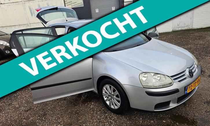 Volkswagen Golf 1.6 FSI Turijn ZEER NETJES AIRCO, Auto's, Volkswagen, Bedrijf, Te koop, Golf, ABS, Airbags, Airconditioning, Boordcomputer