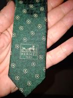 Hermès Stropdas - Groen met Patroon, Kleding | Heren, Stropdassen, Ophalen of Verzenden, Groen