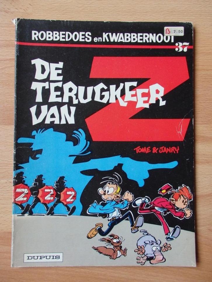 Robbedoes en Kwabbernoot 37 - De terugkeer van Z, Boeken, Stripboeken, Gelezen, Eén stripboek, Ophalen