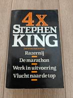 4x Stephen King [Richard Bachman] boek, Gelezen, Stephen King, Ophalen of Verzenden, Nederland
