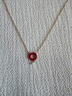 18k gouden collier van Persée, diamant, Ophalen, Zo goed als nieuw, Goud