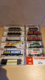 Fleischmann H0 wagon set, Gebruikt, Gelijkstroom, Fleischmann, Wagon
