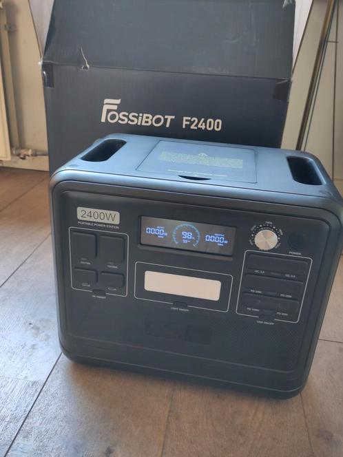 Powerstation huren Fossibot F2400 2 kWh / 2400 W, Caravans en Kamperen, Kampeeraccessoires, Zo goed als nieuw, Ophalen