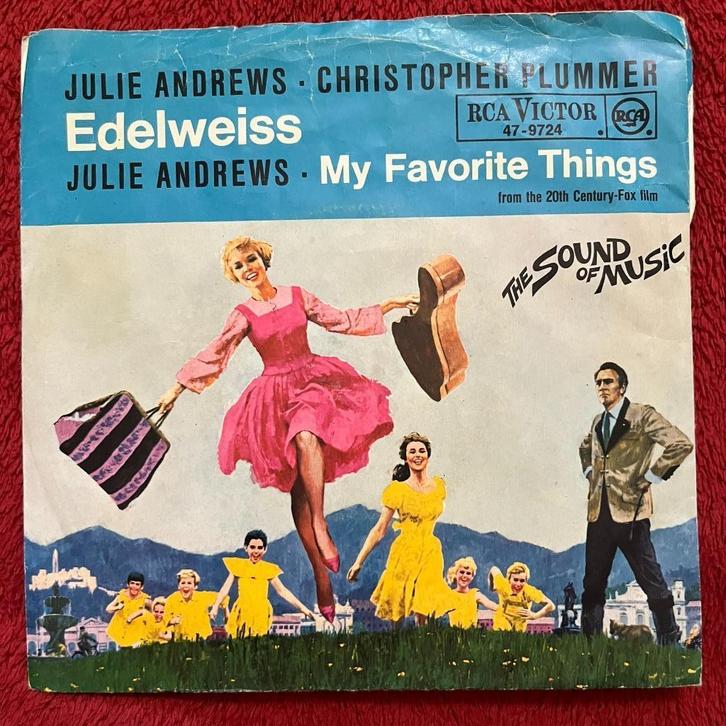 Julie Andrews : The Sound of Music - singles 5 euro/stuk, Cd's en Dvd's, Vinyl Singles, Gebruikt, Single, Filmmuziek en Soundtracks