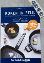 4 Poiesz pannenzegels. Pininfarina Koken in stijl., Verzamelen, Supermarktacties, Overige supermarkten, Ophalen of Verzenden