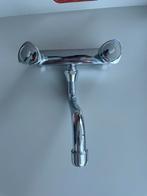 Grohe Costal L kraan+zwarte uitstortgootsteen incl droogrek, Doe-het-zelf en Verbouw, Ophalen, Zo goed als nieuw, Kraan