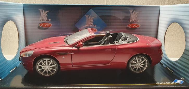 Solido Aston Martin DB9 Volante-2005, Hobby en Vrije tijd, Modelauto's | 1:18, Zo goed als nieuw, Auto, Solido, Ophalen of Verzenden