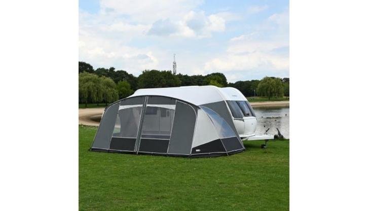 Unico Voorscherm maat 16/17 antr/grijs, Caravans en Kamperen, Tenten, Zo goed als nieuw, Ophalen