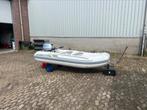 Zar mini Alu10 met 15 pk Honda evt met strandtrailer, Watersport en Boten, Rubberboten, Aluminium, Zo goed als nieuw, Benzine