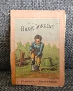 Oud Antiek Boekje ~ Brave Jongens - J. Vlieger Amsterdam, Antiek en Kunst, Verzenden, J. Vlieger