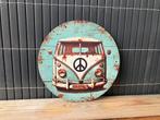 Metalen bord VW bus, Huis en Inrichting, Woonaccessoires | Wanddecoraties, Ophalen of Verzenden, Nieuw