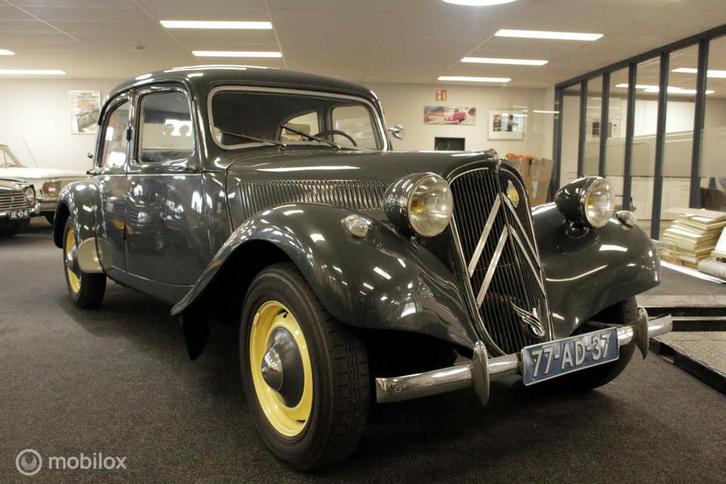 Citroen Traction Sport, Auto's, Oldtimers, Bedrijf, Te koop, Citroën, Benzine, Overige carrosserieën, Handgeschakeld, Zilver of Grijs