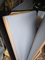 Mdf 2 zijdes wit gegrond 1220 x 2440 x 20mm, Doe-het-zelf en Verbouw, Platen en Panelen, Ophalen, Zo goed als nieuw, Overige materialen