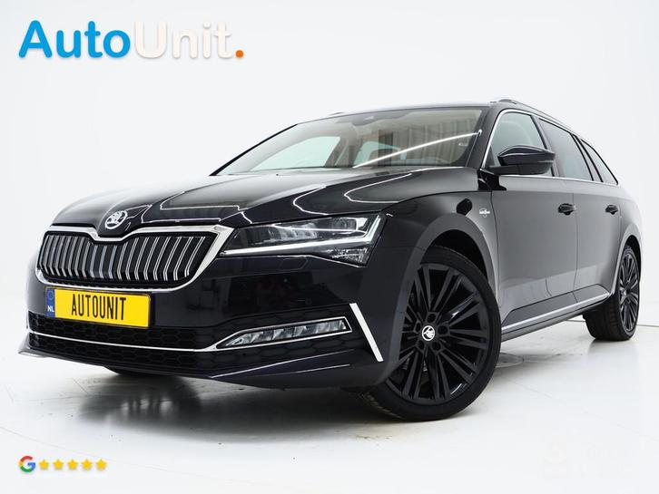 Skoda Superb Combi 1.4 TSI iV Laurin & Klement | Panoramadak, Auto's, Skoda, Bedrijf, Te koop, Superb, 360° camera, ABS, Achteruitrijcamera