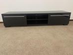 TV meubel zwart hoogglans, Ophalen, 150 tot 200 cm, Nieuw, Minder dan 100 cm