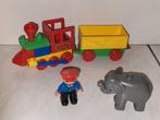 Duplo trein met machinist en wagon, Gebruikt, Ophalen of Verzenden, Duplo, Duplo