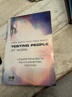Testing People at Work, Ophalen of Verzenden, Zo goed als nieuw, Sociale psychologie