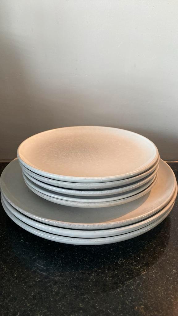 Diner en ontbijtborden, Huis en Inrichting, Keuken | Servies, Gebruikt, Bord(en), Overige stijlen, Ophalen