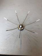 Design plafondlamp incl. trafo en lampjes, Ophalen, Zo goed als nieuw, Glas, Design, modern