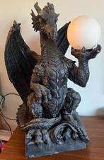 Draak met lamp, Huis en Inrichting, Ophalen of Verzenden, Zo goed als nieuw, Minder dan 50 cm