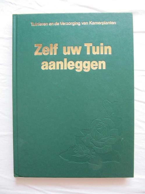 Zelf uw tuin aanleggen, Boeken, Wonen en Tuinieren, Zo goed als nieuw, Tuinontwerpen, Ophalen of Verzenden