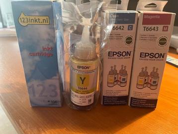 Epson T6643 / T6642 / T6644 / en 123inkt 106 voor Epson beschikbaar voor biedingen
