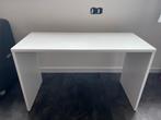 Witte Tafel / Bureau - 105x46x65 cm, Ophalen, Gebruikt, 100 tot 150 cm, Tafelblad
