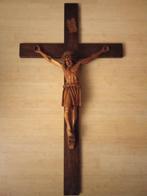 Kruis corpus Christi 1m (18e eeuw), Ophalen of Verzenden, Gebruikt, Christendom | Katholiek
