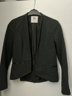 Colbert /jasje dames grijs met ritjes, Ophalen, Zo goed als nieuw, Maat 36 (S), Grijs