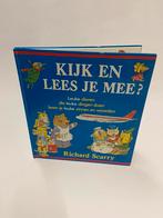 Richard Scarry kijk en lees je mee boek, Boeken, Ophalen of Verzenden, Gelezen, 3 tot 4 jaar