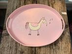 ROZE DIENBLAD MET PAARDJE “With Love” van Appletree – NIEUW., Kraamcadeau, -, -, Nieuw