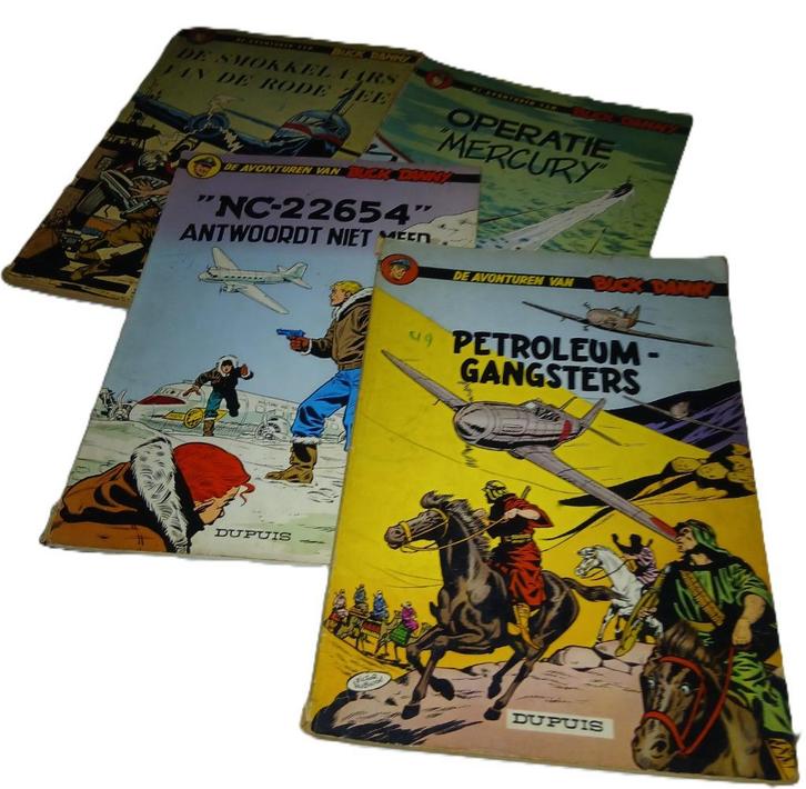 Buck Danny, Boeken, Stripboeken, Gelezen, Meerdere stripboeken, Ophalen