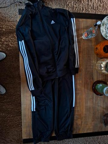 Adidas trainingspak zwart maat 164 beschikbaar voor biedingen