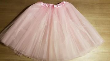Nieuwe babyroze tutu/ tule /petticoat/ onderrok, mt 34 tm 44 beschikbaar voor biedingen