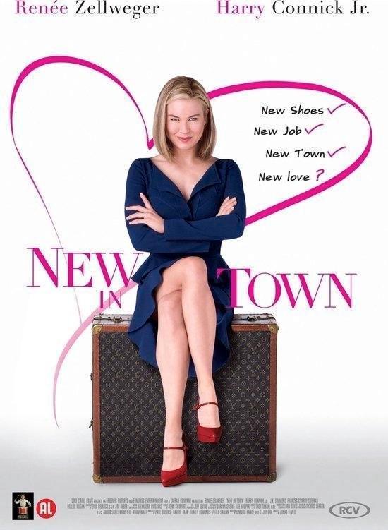 New in Town, Cd's en Dvd's, Dvd's | Komedie, Zo goed als nieuw, Romantische komedie, Alle leeftijden, Verzenden