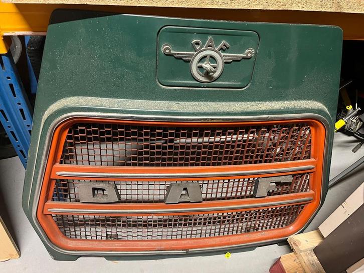 Unieke Vintage DAF Vrachtwagen Grill, Auto-onderdelen, Carrosserie en Plaatwerk, Bumper, Overige automerken, Voor, Gebruikt, Ophalen