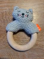 Kat rammelaar, houten speelgoed, Hema, Kinderen en Baby's, Kraamcadeaus en Geboorteborden, Ophalen of Verzenden, Zo goed als nieuw