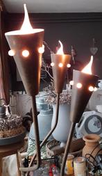 staande lamp met voetschakelaar, Huis en Inrichting, Ophalen, Gebruikt, Metaal, 150 tot 200 cm