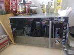 Oven en grill, RVS., Witgoed en Apparatuur, Ophalen, Minder dan 45 cm, Gebruikt, Oven met grill