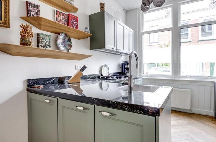 Nette Kwaliteits Hoekkeuken + Top Apparatuur + GEDEMONTEERD, Huis en Inrichting, Keuken | Complete keukens, Hoekkeuken, Overige kleuren