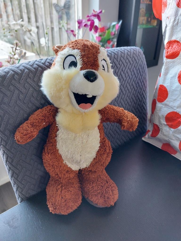 Knabbel en babbel knuffel disneyland parijs, Ophalen of Verzenden, Zo goed als nieuw, Knuffel