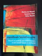Denise de Weerd - Handboek sociotherapie, Denise de Weerd; Suzanne Slaa; Eelco Muste, Maatschappij en Samenleving, Ophalen of Verzenden