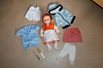 Babypop 50 cm. met uitzet, Ophalen of Verzenden, Gebruikt, Babypop